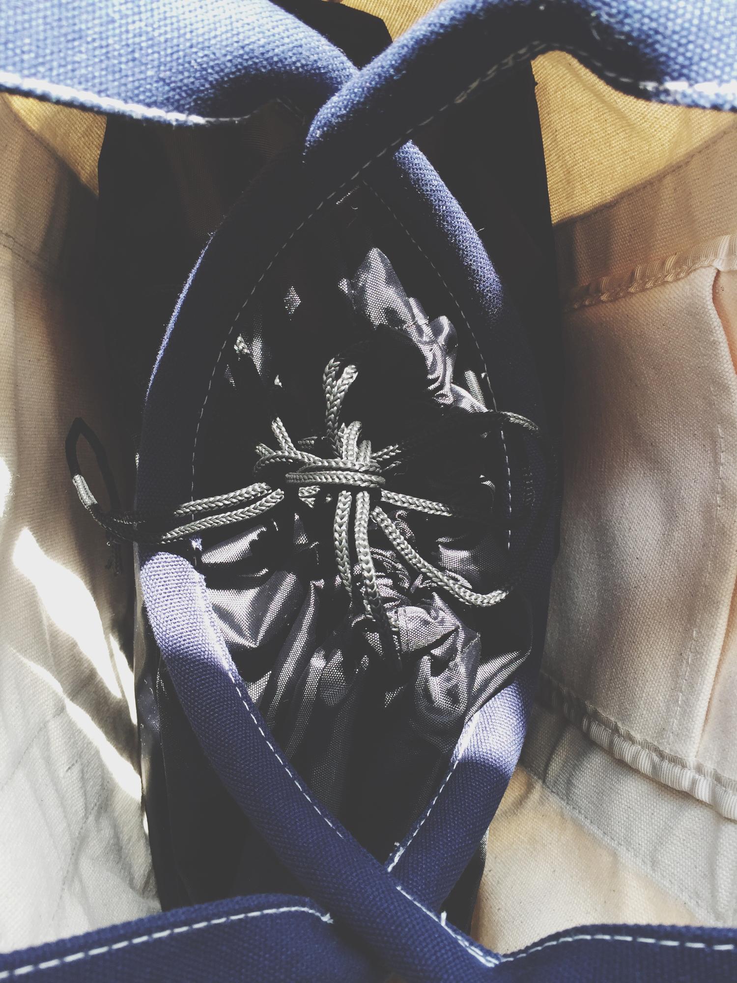Embroidery details on denim